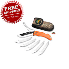 Outdoor Edge Razor Pro Field Processing Knife - Orange