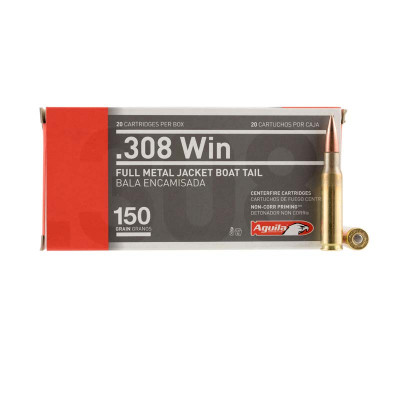 Aguila .308 WIN 150gr FMJBT - 20 Rounds