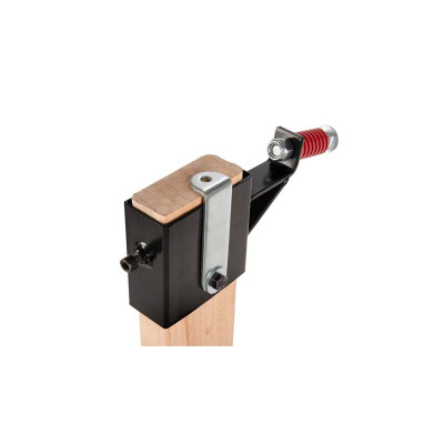 Allen EZ-Aim Steel Gong Hanger with Recoil Spring - Mounts to Wood 2x4