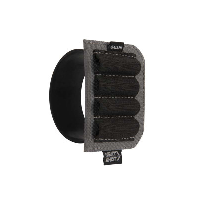 Allen Next Shot Cartridge Carrier .223-.300 WIN - Holds 4 Cartridges - Black/Grey