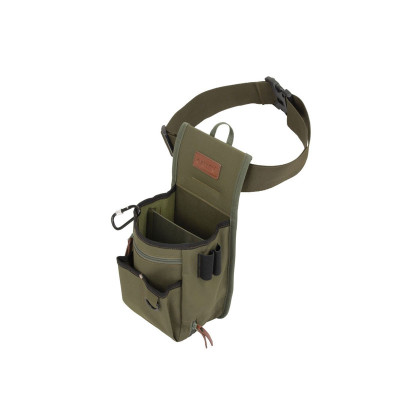 Allen Triumph Rip-Stop Double Compartment Shell Bag - 52in Waist Belt - Olive	