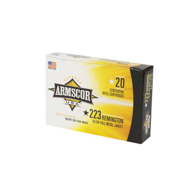 Armscor .223 REM 55gr FMJ - 20 Rounds