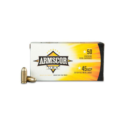 Armscor .45 ACP 230gr Full Metal Jacket - 50 Rounds