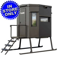 All Seasons Big Chingon 7ft x 7ft Box Blind on 3ft Skids