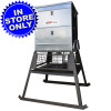 All Seasons Stand & Fill Broadcast Feeder with Varmint Cage - 600lb