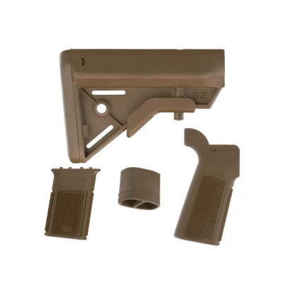 B5 Systems Furniture Kit - Bravo Stock, P-23 Grip, Vertical Grip and Grip Plug - Coyote Brown