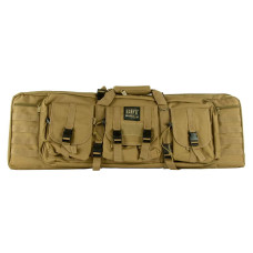 Bulldog Tactical Double Gun Rifle Case - Tan 37in.