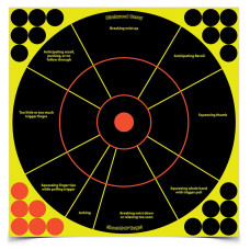 Birchwod Casey Shoot N-C 12in Handgun Trainer Targets - 5 Pack