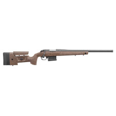 Bergara B14 - HMR Mini Chassis Rifle - .308 WIN 20in 5+1 Threaded Black Cerakote Barrel - Brown Stock