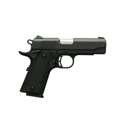 Browning Black Label Compact 1911-380 .380 ACP 3.63in Barrel Black Stainless with Black Polymer Grip