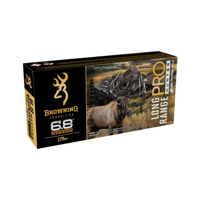 Browning Long Range Pro Hunter 6.8 Western 175gr Sierra Tipped GameKing - 20 Rounds