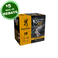 Browning Wicked Wing XD 12ga 3in 1 1/4oz #3 Steel Shot - 25 Rounds
