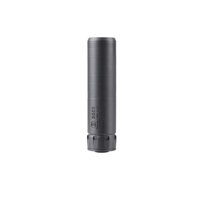 Bersa B556 Inconel/Stainless 5.56-6mm Suppressor Bersa B556 black Cerakote Inconel and stainless steel suppressor with 1/2x28 direct thread and HUB compatibility