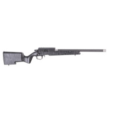 Christensen Arms Ranger .17 HMR Rifle 18in Carbon Fiber Barrel - Black Stock with Grey Webbing