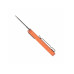 CobraTec OTF 952 Dagger Automatic Knife - Stonewash / Orange
