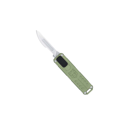 CobraTec OTF Scalpel with Replaceable Blades - OD Green CobraTec OTF Scalpel with Replaceable Blades - OD Green