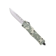 CobraTec Small CTK-1 2 3/4in Drop Point Automatic OTF Knife - Army Digital Camo
