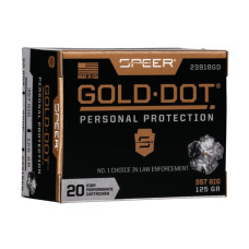 Speer Gold Dot .357 Sig 125gr. Hollow Point Ammuntion - 20 Rounds