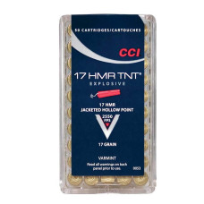 CCI Ammunition - 17HMR 17gr.TNT 50-Box