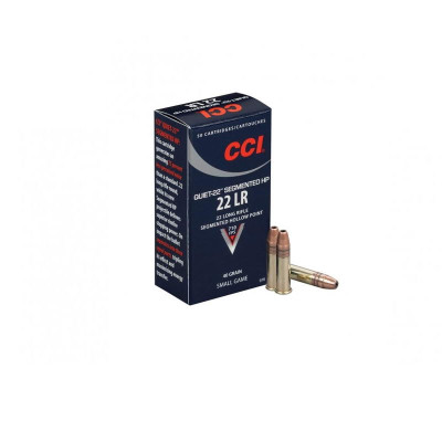 CCI 970 Quiet-22 Segmented .22LR 40gr - 50 Rounds