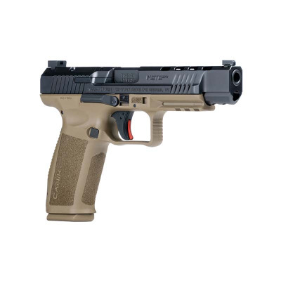 Century Arms Canik Mete SFT 9mm Luger 4.46in 20+1 18+1 Barrel FDE Frame - Black Slide