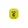 Caldwell AR500 5in Gong Steel Hanging Target 3/8in - Yellow