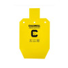 Caldwell AR500 66% ISPC Steel Hanging Target 3/8in - Yellow