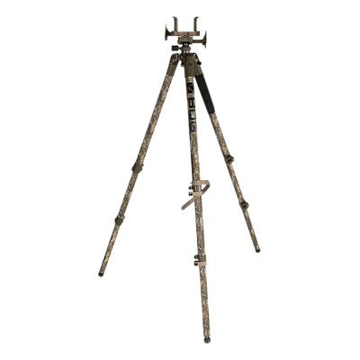 Bog-Pod DeathGrip Shooting Tripod Aluminum - Realtree Excape Camo
