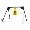 Caldwell AR500 Steel Target with Stand - Includes Ground Stakes