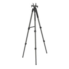 Bog-Pod DeathGrip Shooting Tripod Aluminum - Gunmetal Grey