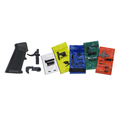 CMMG AR15 Lower Parts Kit - Mil-Spec Black
