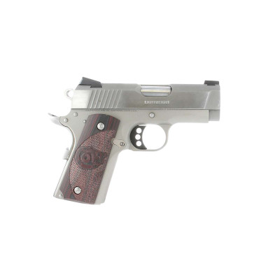 Colt Defender Compact .45 ACP 3in 7+1 Stainless - Black Cherry Grips Colt Defender Compact .45 ACP 3in 7+1 Stainless - Black Cherry Grips