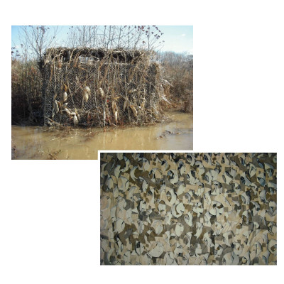 Camo Unlimited Spec. Ultra-Lite Netting - 7ft 10in x 19ft 8in - PRAIRIE GRASS