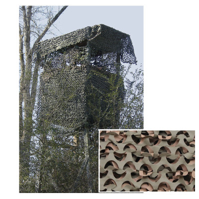 Camo Unlimited Premium Ultra-Lite Netting - 7ft 10in x 9ft 10in - Green/Brown