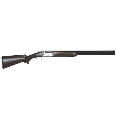 CZ Redhead Premier 12Ga 28in Over/Under 3in Gloss Black Barrel Wood Stock Silver Satin Receiver