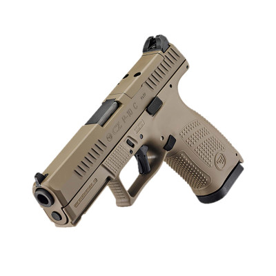 CZ P-10C Compact 9mm 4in Barrel 15+1 - Flat Dark Earth
