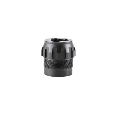 Dead Air DA444 P-Series 3-lug Adapter Dead Air DA444 P-Series 3-lug adapter black nitride stainless steel suppressor mount for Primal, Wolfman, and Ghost 45