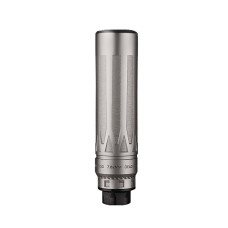 Dead Air Nomad-TI  XC 30 cal Suppressor 5/8-24 Xeno Mount - Silver Titanium 