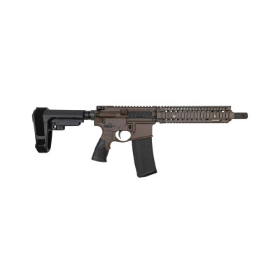 Daniel Defense MK18 5.56 Nato Pistol 10.3in Barrel Mil Spec+ FDE Cerakote Daniel Defense MK18 5.56 Nato Pistol 10.3in Barrel Mil Spec+ FDE Cerakote