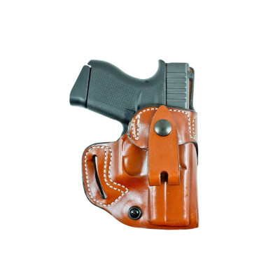 Desantis Gunhide Osprey Tan Leather IWB/OWB - Springfield Hellcat