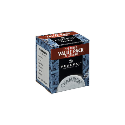 Federal .22LR 36Gr Copper Plated Hollow Point - 525 Rounds