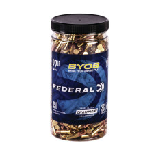 Federal Champion Training BYOB .22LR 36Gr Copper Plated Hollow Point - 450 Rounds