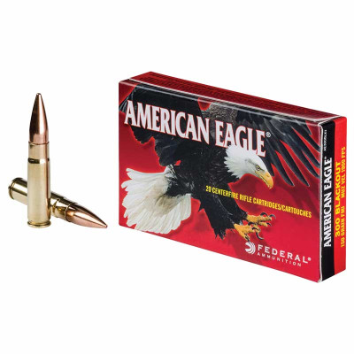 Federal American Eagle 300 AAC Blackout 7.62 X 35mm 150gr FMJ BT - 20 Rounds