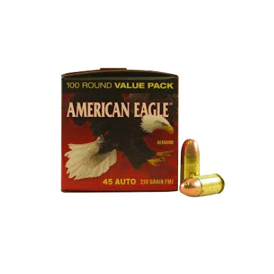 American Eagle .45 Auto 230 gr. FMJ - 100 Rounds