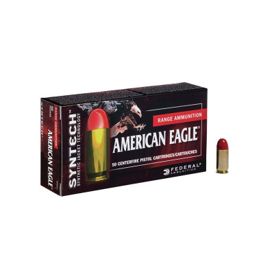 American Eagle 9mm Luger 150gr Total Syntech Jacket Flat Nose - 50 Rounds