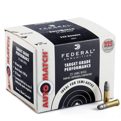 Federal .22LR 40gr. - 325 Rounds