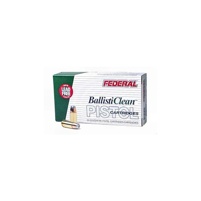 Federal 9mm 100gr Lead Free BallistiClean - 50 Rounds