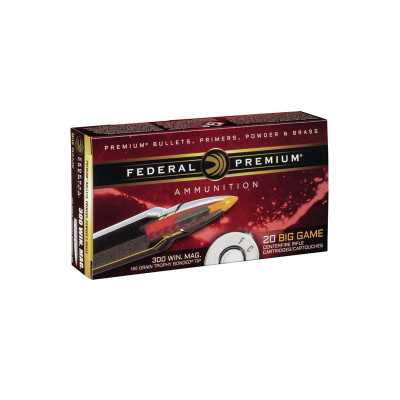 Federal Premium .300 Win Mag 165gr Trophy Bonded Tip - 20 Rounds