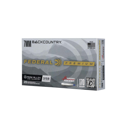 Federal Premium 7mm Backcountry 170gr Terminal Ascent - 20 Rounds at Native Outdoors
