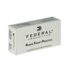 Federal Range and Target 45ACP 230 GR FMJ - 50 Rounds